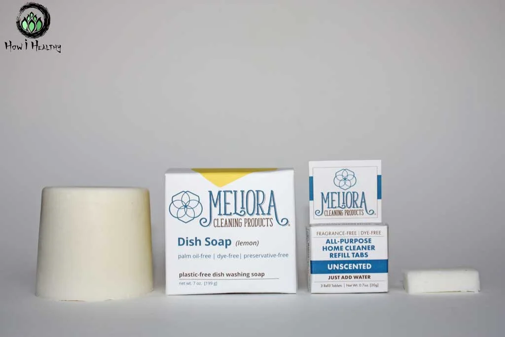 Meliora Plastic Free Soap Simple, Water-Free, & Zero Waste Cleaning Guide Meliora® zero waste cleaning bar soap and tablets.